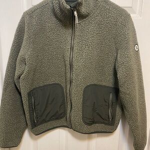 Vuori Olive Fleece Jacket